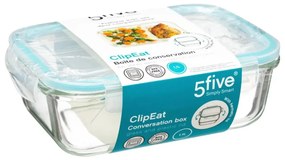 Sklenená nádoba na potraviny Clipeat 1100 ml