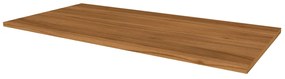Mereo, Mereo Kúpeľňová doska na skrinku 162 cm, Multidecor, Orech Dijon prírodný, MER-CN799D162ODP1