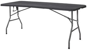 Skladací cateringový stôl 180 cm Springos GF0052 - čierny