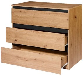 Livarno home Komoda Genf s 3 zásuvkami  (850000501)