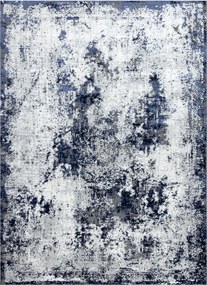 Dywany Łuszczów, Kusový koberec Allure 1959 white/blue, 240x330, modrá, kancelária