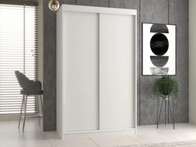 Šatníková skriňa Iga 120 cm biela
