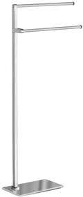 Gedy Gedy, Stojan s držiakom uterákov, hranatý, chróm, 783113
