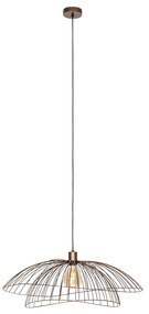Dizajnové závesné svietidlo bronzové 45 cm - Pua