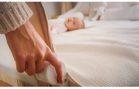 Lionelo - Bezpečnostná zábrana k posteli EVA béžová