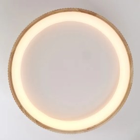 Brilagi - LED stropné svietidlo FALCON WOOD MODERN LED/60W/230V priemer 80 cm, drevené prevedenie