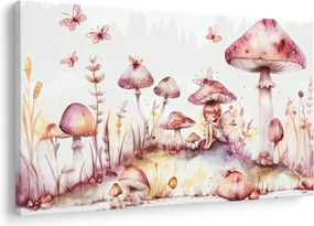 Obraz - Ružová víla (90x60 cm)