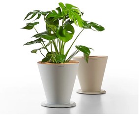 Dizajnový kvetináč HIGOLD - ICOO Flower Basket White