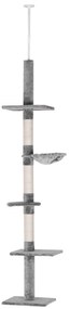 Tutumi Tutumi, škrabadlo, posteľ, veža 230-260 cm pre mačky 331669, šedá, HOM-02843