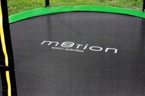 JU Trampolína 8 ft s rebríkom a vonkajšou sieťou, čierna
