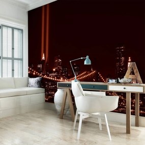 Fototapeta - New York Brooklyn Bridge City (254x184 cm)