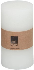 Sviečka Arti Casa, biela, 7 x 13 cm