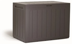 Záhradný box, 190 l, II, tmavo hnedá