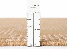 Ted Baker, Kusový koberec Ted Baker Haringey 106386 Natural White, 80x200, béžová, chodba / predsieň