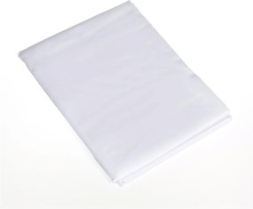 Rovná saténová plachta biela 200 × 220 cm