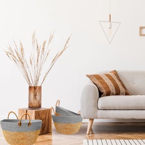 Tutumi Tutumi, sada prírodných kôšov Boho 3ks 223K16, hnedá-šedá, HOM-02810