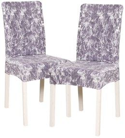 4Home Napínací poťah na stoličku Marble 45 - 50 cm, sada 2 ks