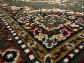 Alfa Carpets Behúň na mieru TEHERAN T-102 green - šíre 100 cm