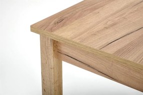 Rozkladací jedálenský stôl 100-135 cm Gara (dub craft) (pre 4 osôby). Vlastná spoľahlivá doprava až k Vám domov. 1049332