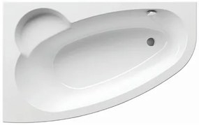 Ravak Asymmetric asymetrická vaňa 150x100 cm akrylát ľavá c441000000 ASY1500L