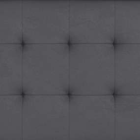 Sivá rozkladacia pohovka z imitácie kože 191 cm Maine – Støraa