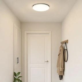 LED stropné svietidlo MAYA LED/36W/230V pr. 50 cm lesklý chróm