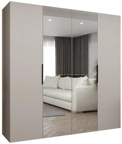 Skriňa Marbella II 200 kašmír/čierna