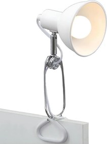 Briloner 2790-016 - Lampa s klipom FIX 1xE14/8W/230V biela