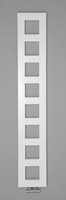 Sapho Sapho, BLOCK vykurovacie teleso 280x1750 mm, biela matná, IR184