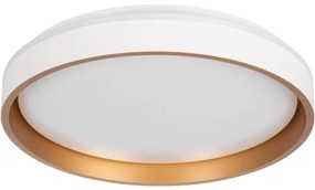 Kanlux 37328 - LED Stropné svietidlo SOLN LED/17,5W/230V pr. 38 cm biela/zlatá