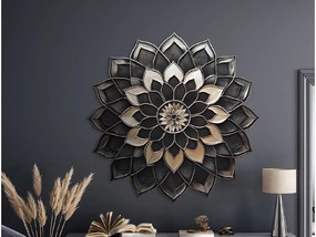 drevko |  Kvetinová mandala Okrasné slnko  445 x 45 cm
