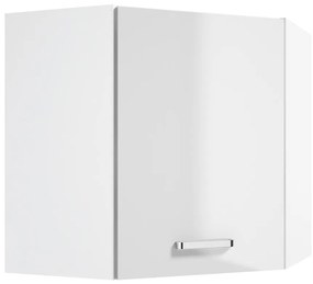 Rohová kuchynská skrinka Arosa A60 1D0S biela