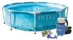 Intex | Bazén Florida 3,05x0,76 m s pieskovou filtráciou - motív BEACHSIDE | 19900114