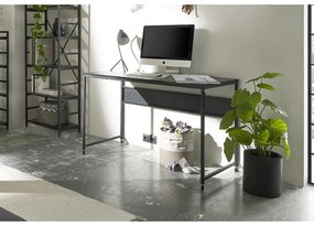 Písací stôl MIRANE čierny