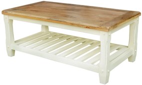 furniture-nabytek.cz - Rustikálny konferenčný stolík z mangového dreva 110x45x60
