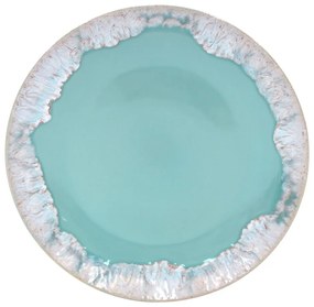 Modro-tyrkysový tanier z kameniny ø 27 cm Taormina – Casafina