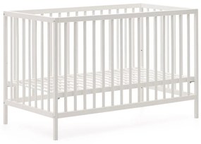 Biela postieľka z bukového dreva 60x120 cm Shantal – Kave Home