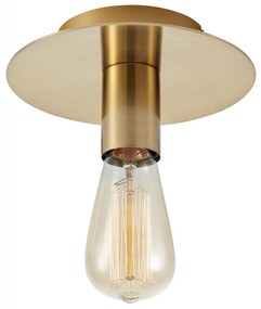 Markslöjd 108541 - Stropné svietidlo PIATTO 1xE27/40W/230V zlatá