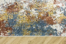 Behúň BOSA 8621A krémový / medený / modrý