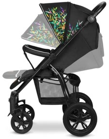 Lionelo - Športový kočík ANNET TOUR čierna/zelená