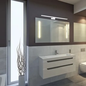 LED osvetlenie zrkadla do kúpeľne SHINE LED/12W/230V 60 cm IP44 biela