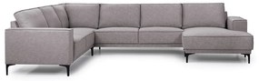 Sivá rohová pohovka (pravý roh/do "U") Copenhagen – Scandic