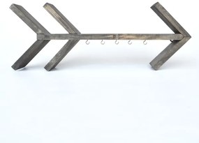 Nástenná polica RAF 20x52 cm smrek