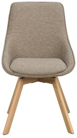 Béžové jedálenské stoličky v súprave 2 ks Alison – Rowico