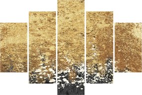 Obraz - Zlatá štruktúra N⁰3 (150x105 cm)
