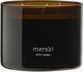 3-knôtová vonná sviečka Silent Amber (Tobacco)