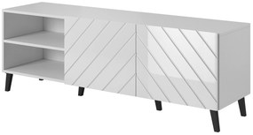 Cama Biely TV stolík Abeto 2D