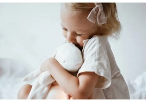 Moonie - Uspávadlo s melódiou a svetlom zajačik 2.0 organic polar