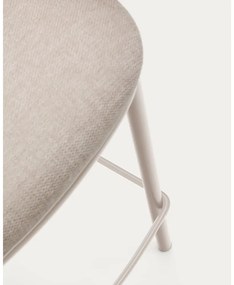 Krémová barová stolička (výška sedadla 65 cm) Maina – Kave Home