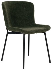 Tmavozelené jedálenské stoličky v súprave 2 ks Maceda – House Nordic